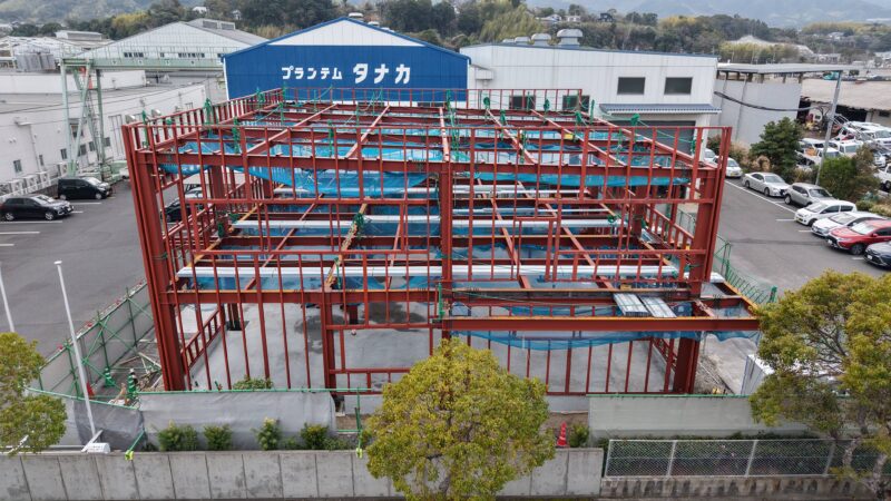 新社屋建設の進捗報告 vo.1